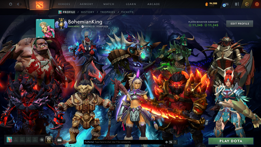 Divine III | Behavior Score: 11345 | Few Immortals | Antimage Persona | Quick Que | Mainpool | Some Sets Inside | Full Access | Old Account | Non Botted