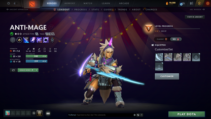 Divine III | Behavior Score: 11345 | Few Immortals | Antimage Persona | Quick Que | Mainpool | Some Sets Inside | Full Access | Old Account | Non Botted