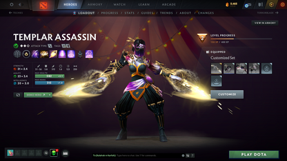 Crusader IV | Behavior Score: 9461 | Golden Immortals Inside | Several Immos | Cache Sets (Enigma, Wraith, Drow, Omni) | Quick Que | Full Access | High Behavior