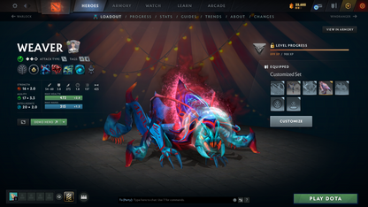 Archon III | Behavior Score: 10379 | 3 Arcanas: Jugg, Cm, Zeus | Many Immortals Inside | Slark Angler of The Abyss Cache | Mainpool | Full Access | Many Items