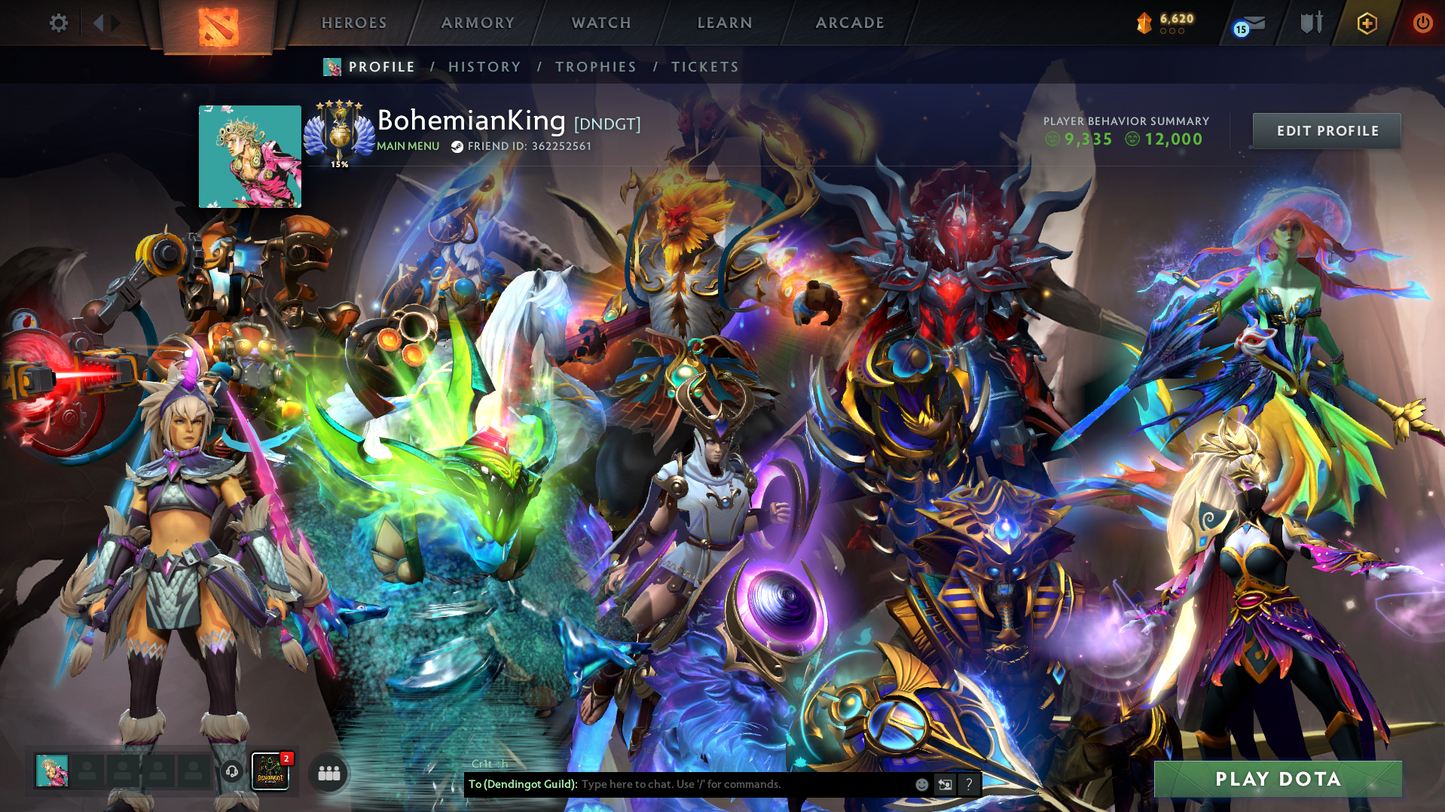Divine V | Behavior Score: 12000 | 2 Arcanas: Mk, Lc | Many Immortals | Cache Sets Inside | 92 Trophy Level | 4800 Hours | Mainpool | Full Access | Stacked Account\