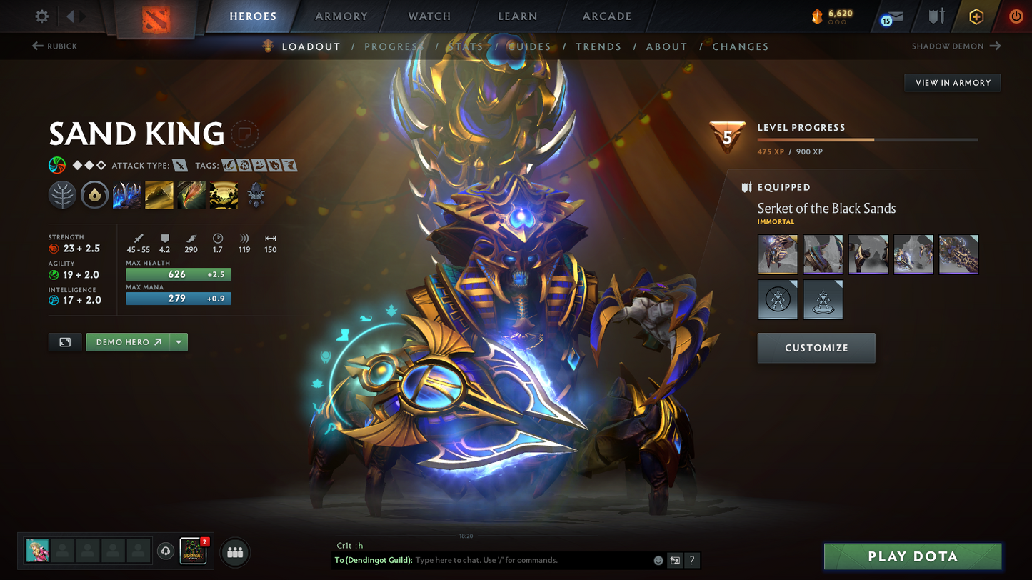 Divine V | Behavior Score: 12000 | 2 Arcanas: Mk, Lc | Many Immortals | Cache Sets Inside | 92 Trophy Level | 4800 Hours | Mainpool | Full Access | Stacked Account\