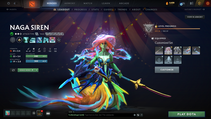 Divine V | Behavior Score: 12000 | 2 Arcanas: Mk, Lc | Many Immortals | Cache Sets Inside | 92 Trophy Level | 4800 Hours | Mainpool | Full Access | Stacked Account\