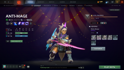 Divine V | Behavior Score: 12000 | 2 Arcanas: Mk, Lc | Many Immortals | Cache Sets Inside | 92 Trophy Level | 4800 Hours | Mainpool | Full Access | Stacked Account\