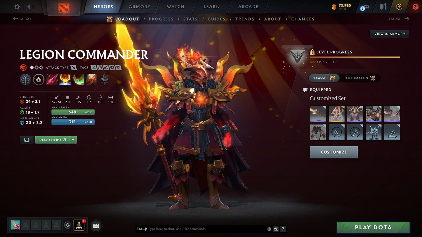 Archon IV | Behavior Score: 12000 | Antimage Persona | Many Immortals | Mainpool | Quick Que | Trophy Level: 36 | Full Access | Perfect for Smurf