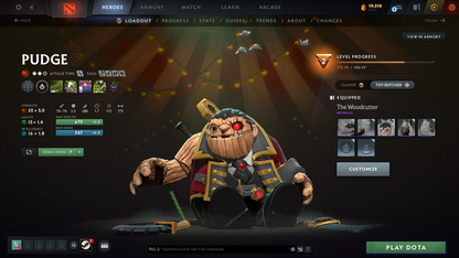 Legend II | Behavior Score: 10123 | Pudge Automaton Woodcutter Persona | Antimage Persona | Some Immortals | Quick Que | Perfect for Smurf | Full Access