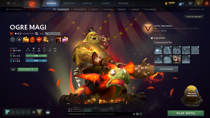 Crusader V | Behavior Score: 7120 | Ogre Magi Arcana | Antimage Persona | Immortals Inside | Mainpool Account | Trophy Level: 42 | Full Access