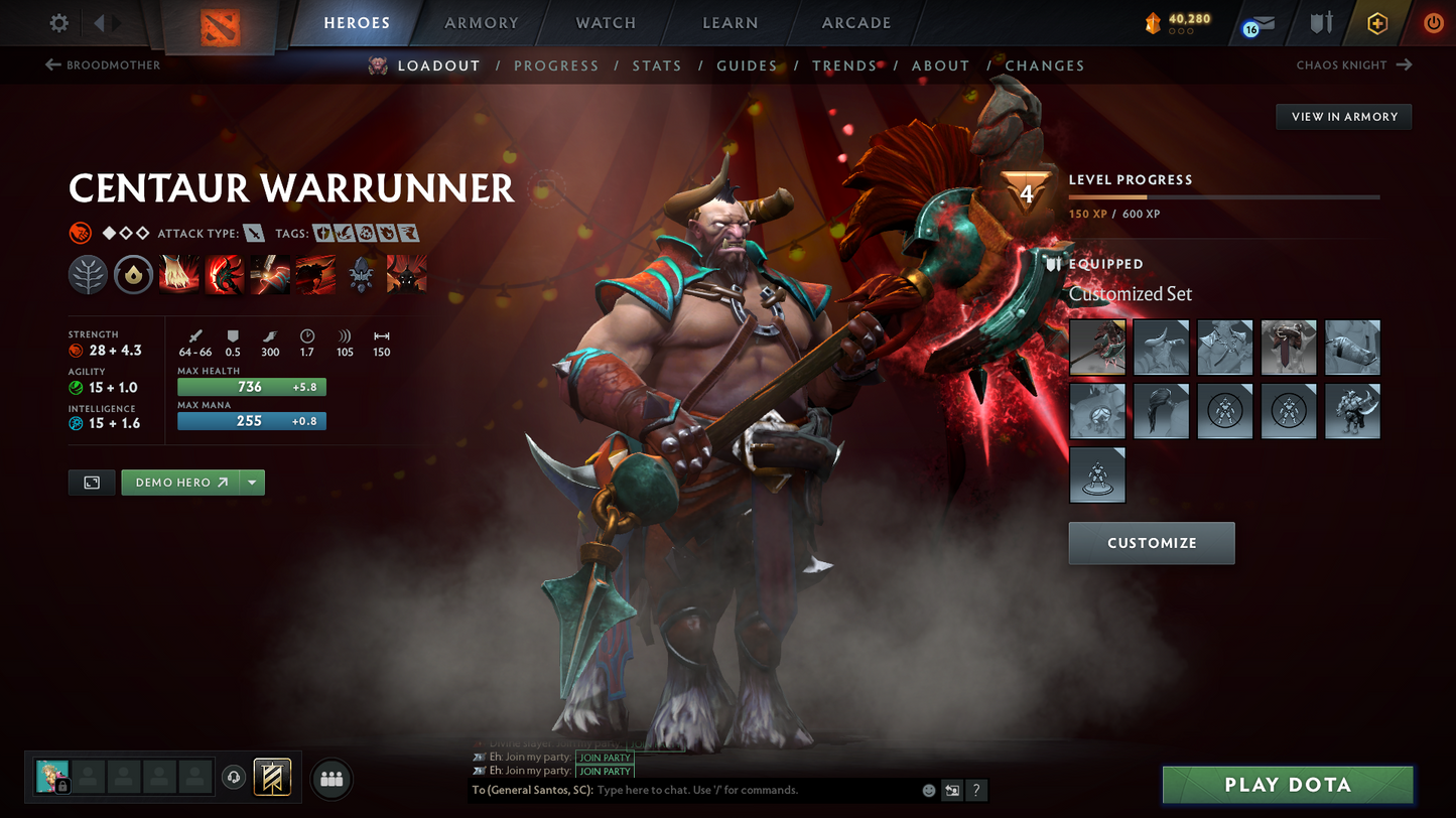 Crusader V | Behavior Score: 7120 | Ogre Magi Arcana | Antimage Persona | Immortals Inside | Mainpool Account | Trophy Level: 42 | Full Access
