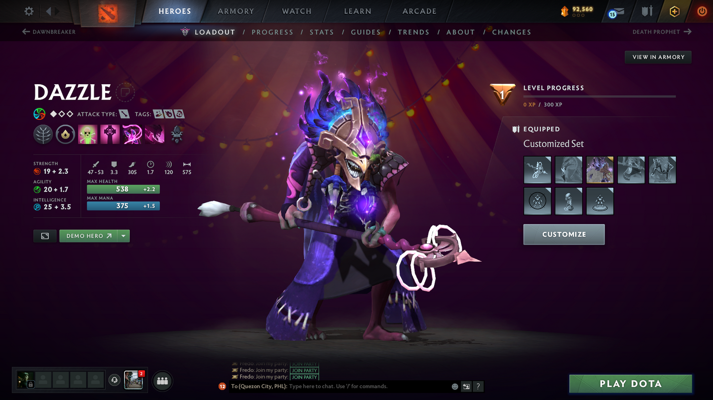 Legend IV | Behavior Score: 11610 | 3 Arcanas: Monkey, Lina, Shadowfiend | Many Immortals | Mainpool Account | Trophy level: 79 | Many sets | Full Access