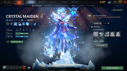 Legend III | Behavior Score: 7249 | 4 Arcanas: Jugg, Zeus, Tb, Cm | Antimage and Mirana Persona | 43 Immortals | 4000 Hours | 2316 Items | Mainpool | Full Access