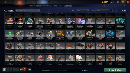 Legend III | Behavior Score: 7249 | 4 Arcanas: Jugg, Zeus, Tb, Cm | Antimage and Mirana Persona | 43 Immortals | 4000 Hours | 2316 Items | Mainpool | Full Access