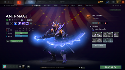 Uncalibrated | Crusader - Archon | 8783 Behavior Score | Phantom Assassin Arcana | Nyx Immortal | Quick Que | Not Botted Account | Full Access
