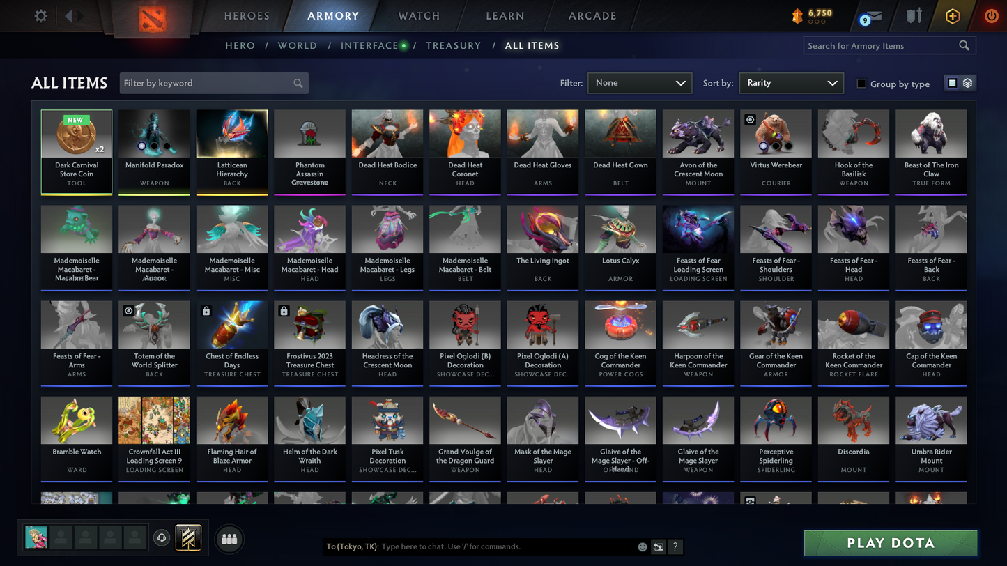 Uncalibrated | Crusader - Archon | 8783 Behavior Score | Phantom Assassin Arcana | Nyx Immortal | Quick Que | Not Botted Account | Full Access