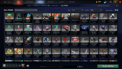 Uncalibrated | Crusader - Archon | 8783 Behavior Score | Phantom Assassin Arcana | Nyx Immortal | Quick Que | Not Botted Account | Full Access