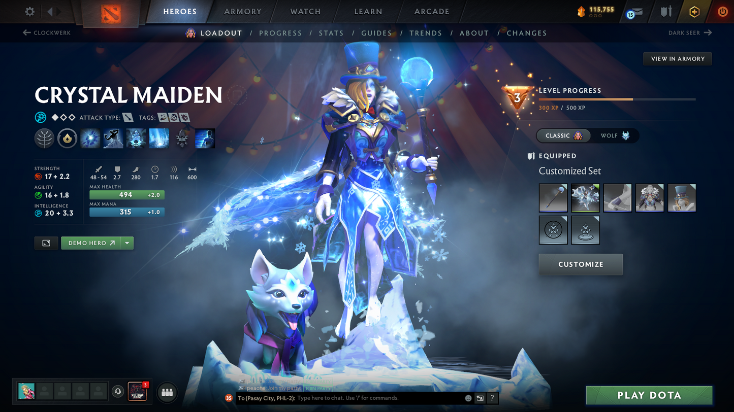 Immortal (6389) | Behavior Score: 11436 | 4 Arcanas: Vengeful, Phantom, Crystal, Jugg | PA and AM Persona | 10th Anniv | Many Immortals | Many Cache Sets | Dota Plus Subscription | Full Access