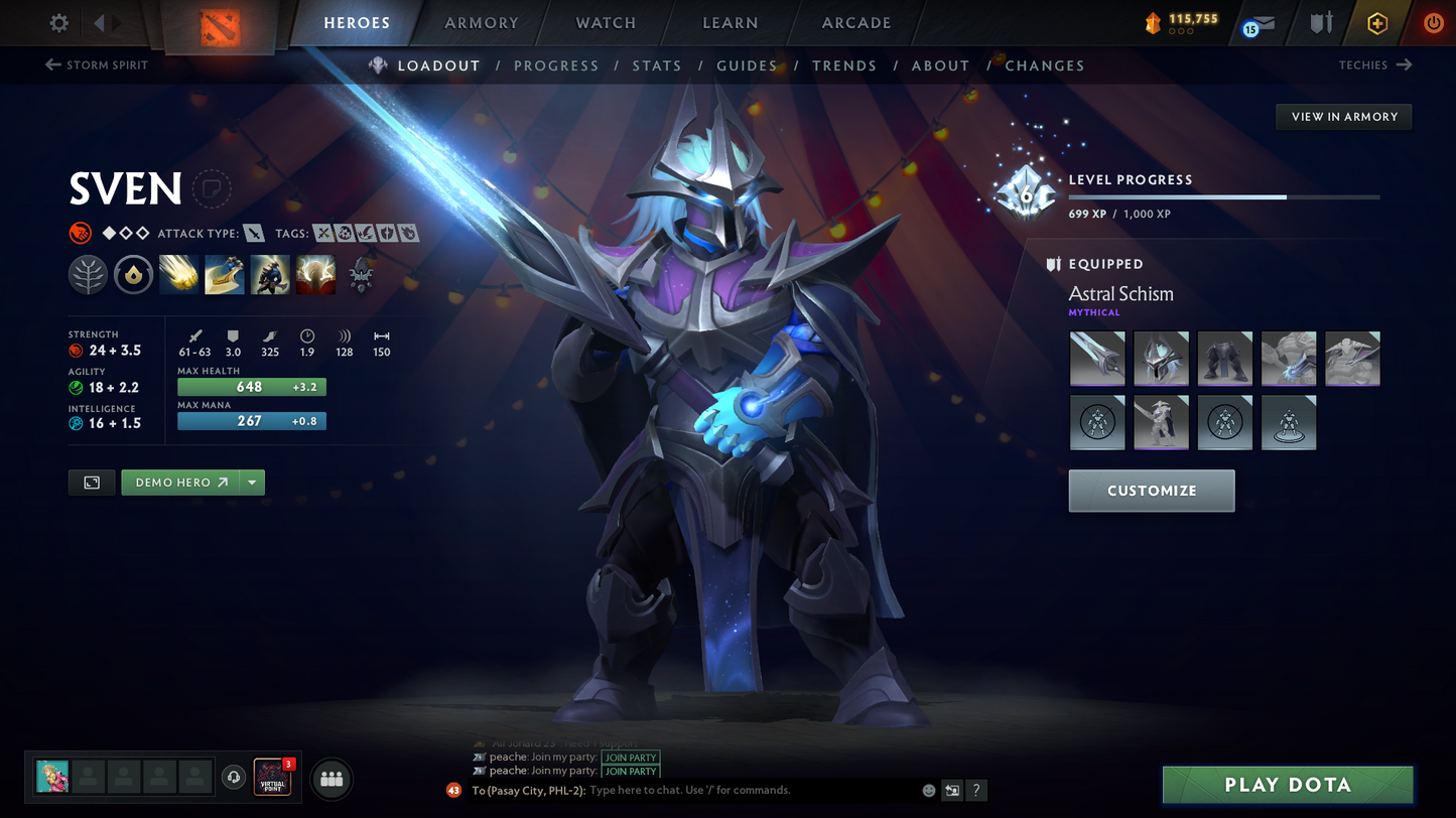 Immortal (6389) | Behavior Score: 11436 | 4 Arcanas: Vengeful, Phantom, Crystal, Jugg | PA and AM Persona | 10th Anniv | Many Immortals | Many Cache Sets | Dota Plus Subscription | Full Access
