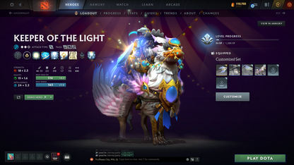 Immortal (6389) | Behavior Score: 11436 | 4 Arcanas: Vengeful, Phantom, Crystal, Jugg | PA and AM Persona | 10th Anniv | Many Immortals | Many Cache Sets | Dota Plus Subscription | Full Access