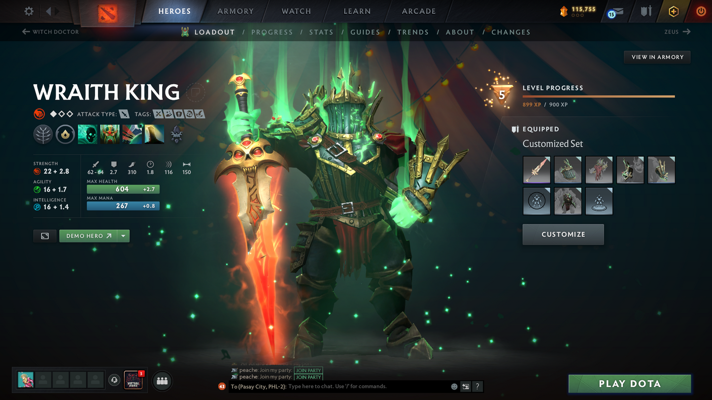 Immortal (6389) | Behavior Score: 11436 | 4 Arcanas: Vengeful, Phantom, Crystal, Jugg | PA and AM Persona | 10th Anniv | Many Immortals | Many Cache Sets | Dota Plus Subscription | Full Access