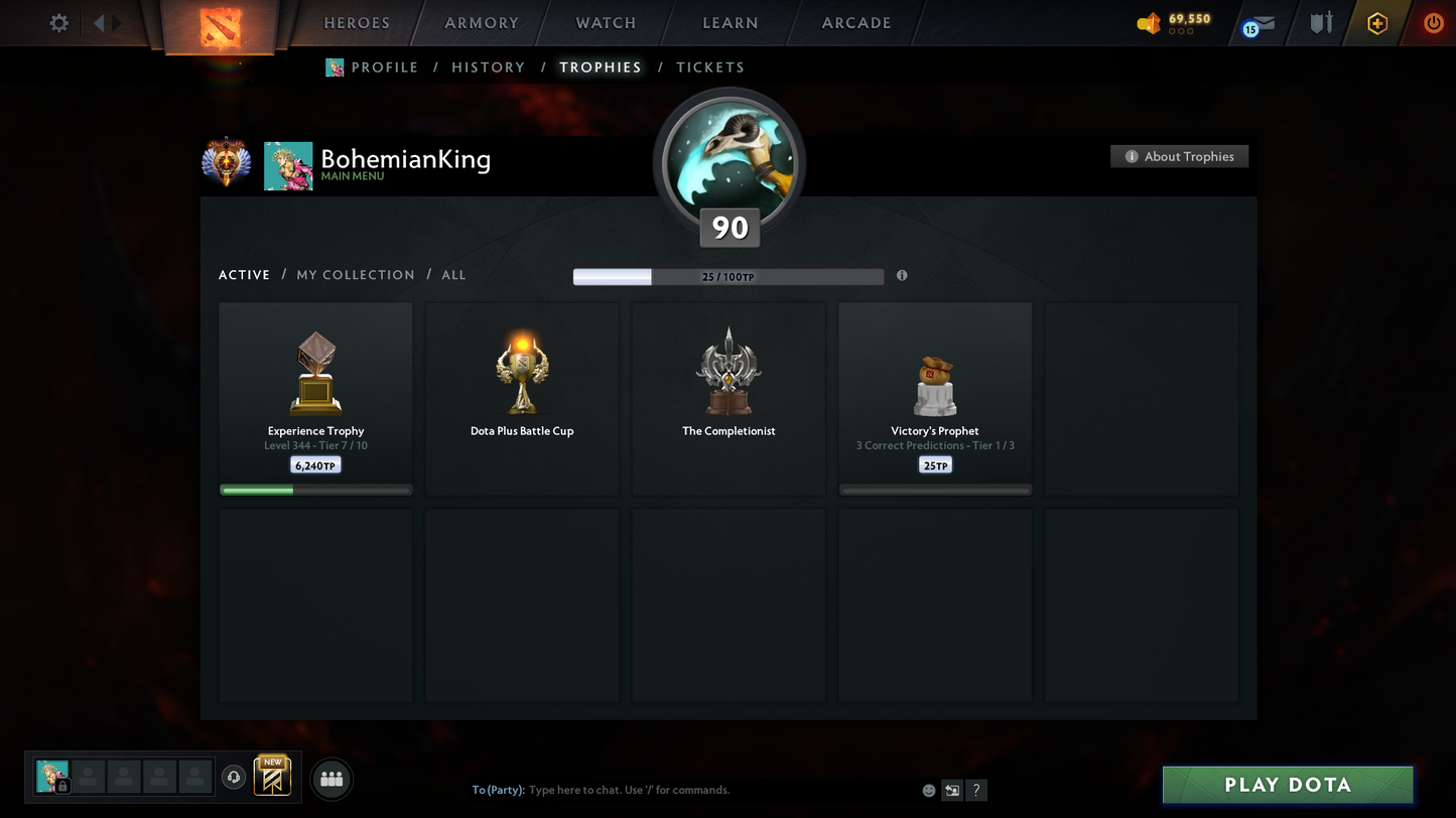 Immortal (5829) | Behavior Score: 7343 | 3 Arcanas: Pa (lvl 3), Tb, Sf | Antimage Persona | 10th Anniversary | 7000 Hours | Mainpool | Quick Que | Full Access | Many Items and Immortals