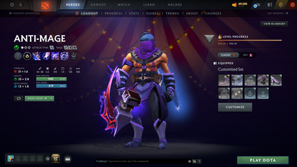 Immortal (5829) | Behavior Score: 7343 | 3 Arcanas: Pa (lvl 3), Tb, Sf | Antimage Persona | 10th Anniversary | 7000 Hours | Mainpool | Quick Que | Full Access | Many Items and Immortals