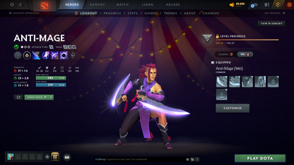 Immortal (5829) | Behavior Score: 7343 | 3 Arcanas: Pa (lvl 3), Tb, Sf | Antimage Persona | 10th Anniversary | 7000 Hours | Mainpool | Quick Que | Full Access | Many Items and Immortals