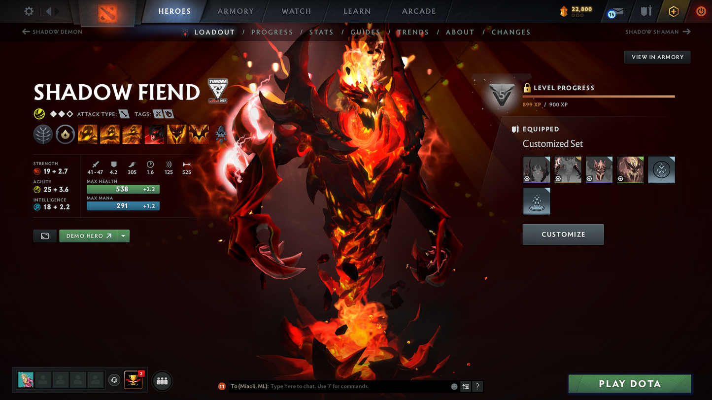 Immortal (5889) | Behavior Score: 12000 | 4 Arcanas: Sf, Tb, Pudge, Lc | Cache Inside | 49 Immortals | Trophy Level: 104 | Mainpool | Stacked Account | Full Access | Quick Que