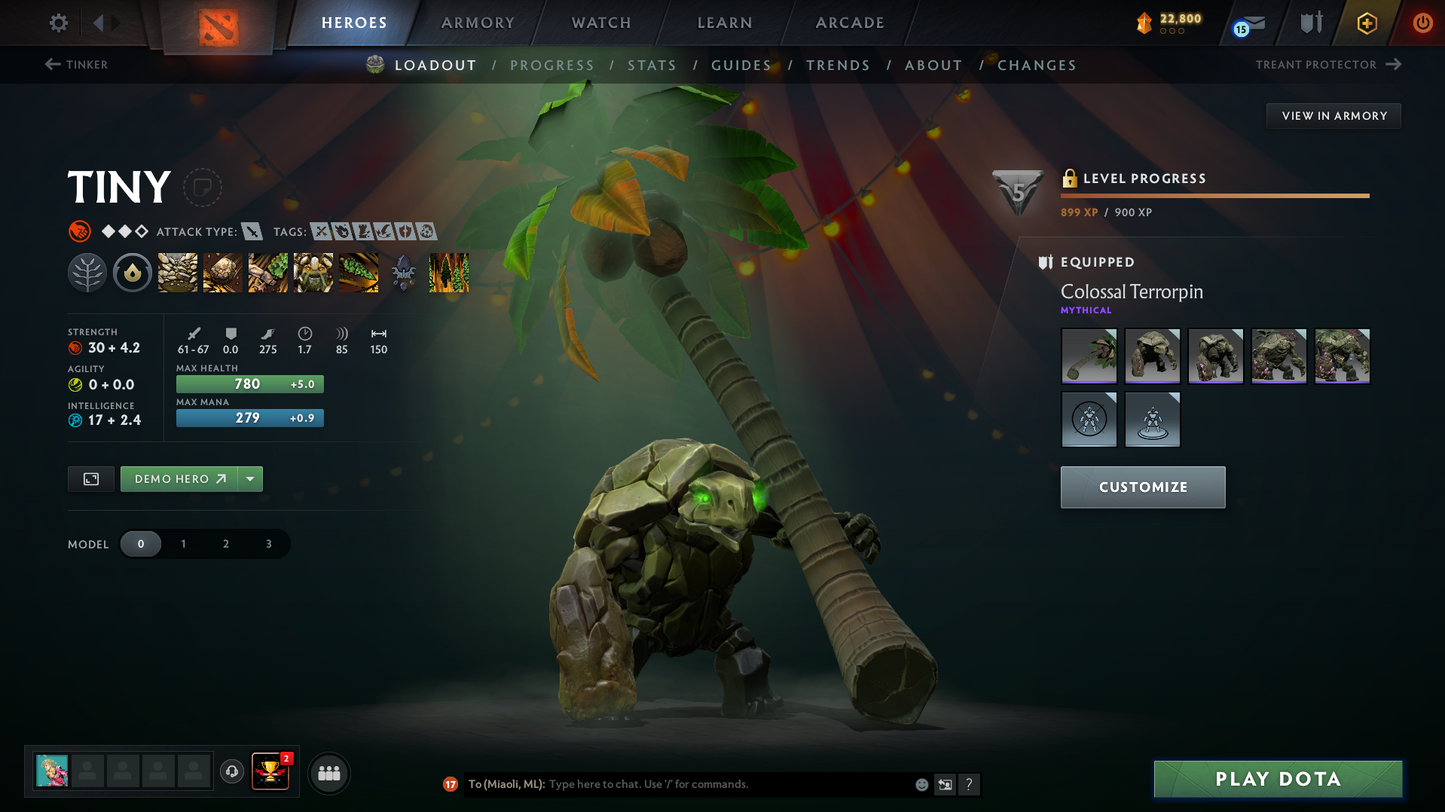 Immortal (5889) | Behavior Score: 12000 | 4 Arcanas: Sf, Tb, Pudge, Lc | Cache Inside | 49 Immortals | Trophy Level: 104 | Mainpool | Stacked Account | Full Access | Quick Que