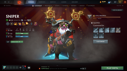 Legend V | Behavior Score: 10763 | 2 Arcanas: Pudge & Lina | 3 Personas: AM, CM, PA | Many Immortals Inside | Stacked Account | Trophy Level: 65 | Mainpool | Full Access
