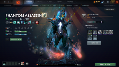 Divine I | Behavior Score: 11537 | 3 Arcanas: Pudge, Mk, PA (LVL 3) | 2 Personas: Pudge, AM | Insane Caches Inside | Many Immortals | Trophy Level: 88 | Mainpool | Full Access | Very Stacked Account