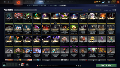 Divine I | Behavior Score: 11537 | 3 Arcanas: Pudge, Mk, PA (LVL 3) | 2 Personas: Pudge, AM | Insane Caches Inside | Many Immortals | Trophy Level: 88 | Mainpool | Full Access | Very Stacked Account