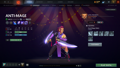 Guardian V | Behavior Score: 7032 | Antimage Persona | Few Immortals | Mainpool Account | Trophy Level 36 | Quick Que | Full Access | Some Sets Inside