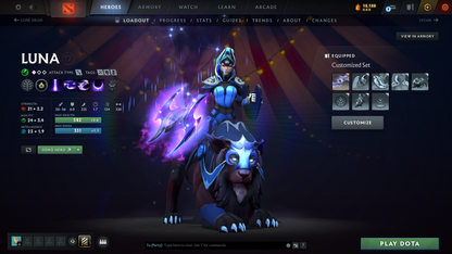 Guardian V | Behavior Score: 7032 | Antimage Persona | Few Immortals | Mainpool Account | Trophy Level 36 | Quick Que | Full Access | Some Sets Inside