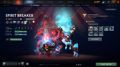Guardian V | Behavior Score: 7032 | Antimage Persona | Few Immortals | Mainpool Account | Trophy Level 36 | Quick Que | Full Access | Some Sets Inside