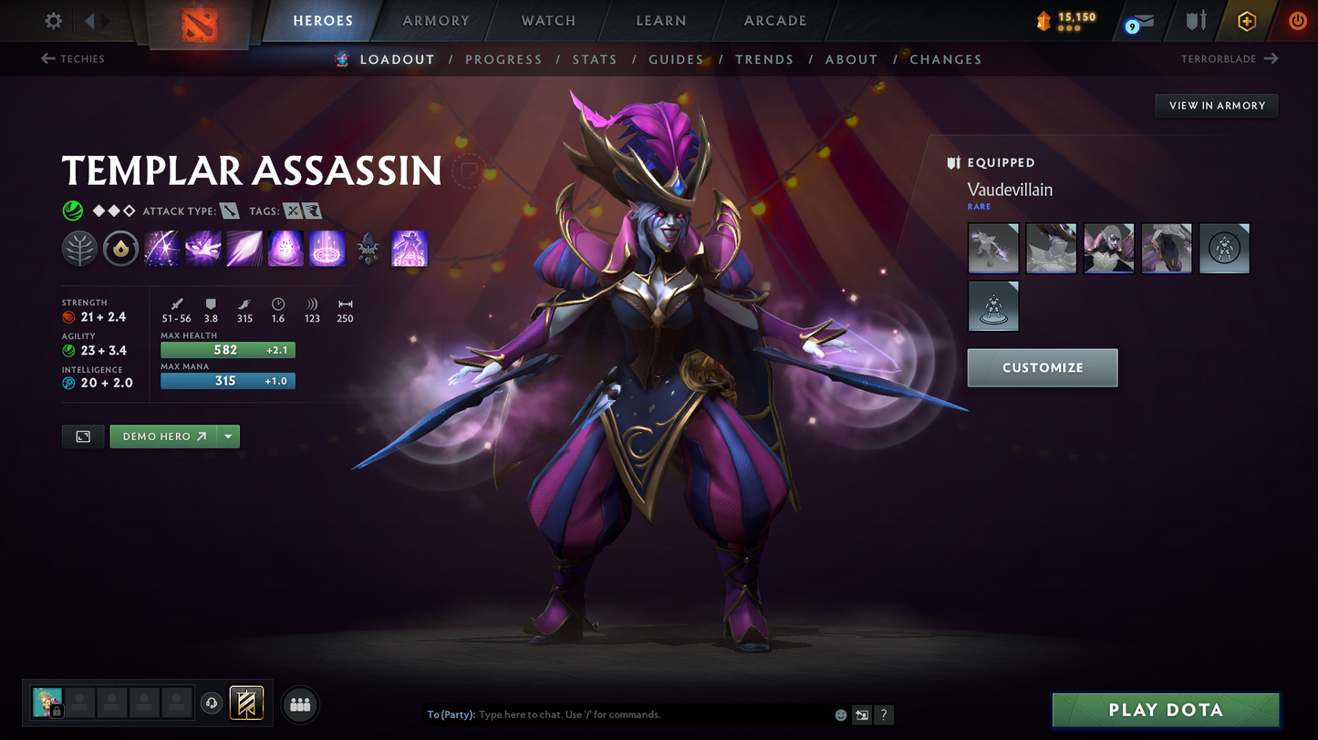 Guardian V | Behavior Score: 7032 | Antimage Persona | Few Immortals | Mainpool Account | Trophy Level 36 | Quick Que | Full Access | Some Sets Inside