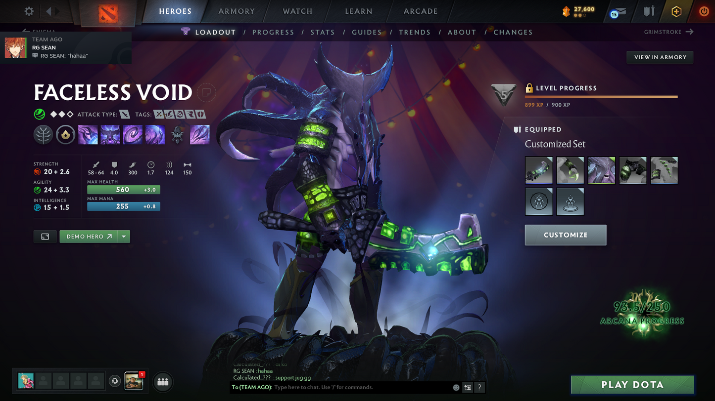 TI 11 | Arcanas: Void, Razor, Pudge, Zeus, Techies | Personas: Invo, Am, Pa, Cm, Primal | Insane Amount Of Caches Inside | Expensive Caches | Immortals Inside | Mainpool Account | Trophy Level 68 | Very Stacked Account