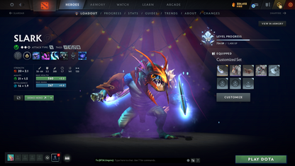 TI9 Incomplete | Arcanas: Sf, Pudge, Rubick, PA (Lvl 3) | Personas: Tiny Majesty of Colossus, PA, AM | Overgrown Empire Terrain | 54 Immortals | Fully Stacked Account | 11.9k Behavior Score | Mainpool | Fast Que