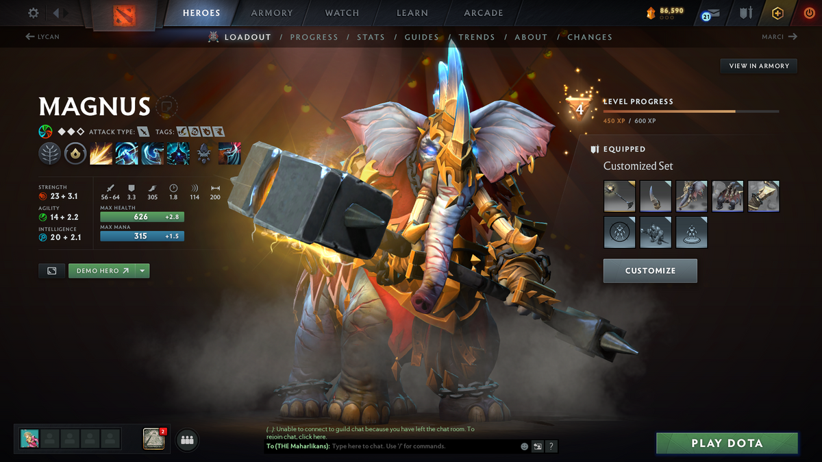 Divine I | MMR: 4750 | Behavior: 8324 | Immortals & Sets Inside | Trophy Level 50 | 2017 Account | 1300 Matches | 1300 Hours | Quick Find Game | 1-2 Min Queue | Perfect for Main