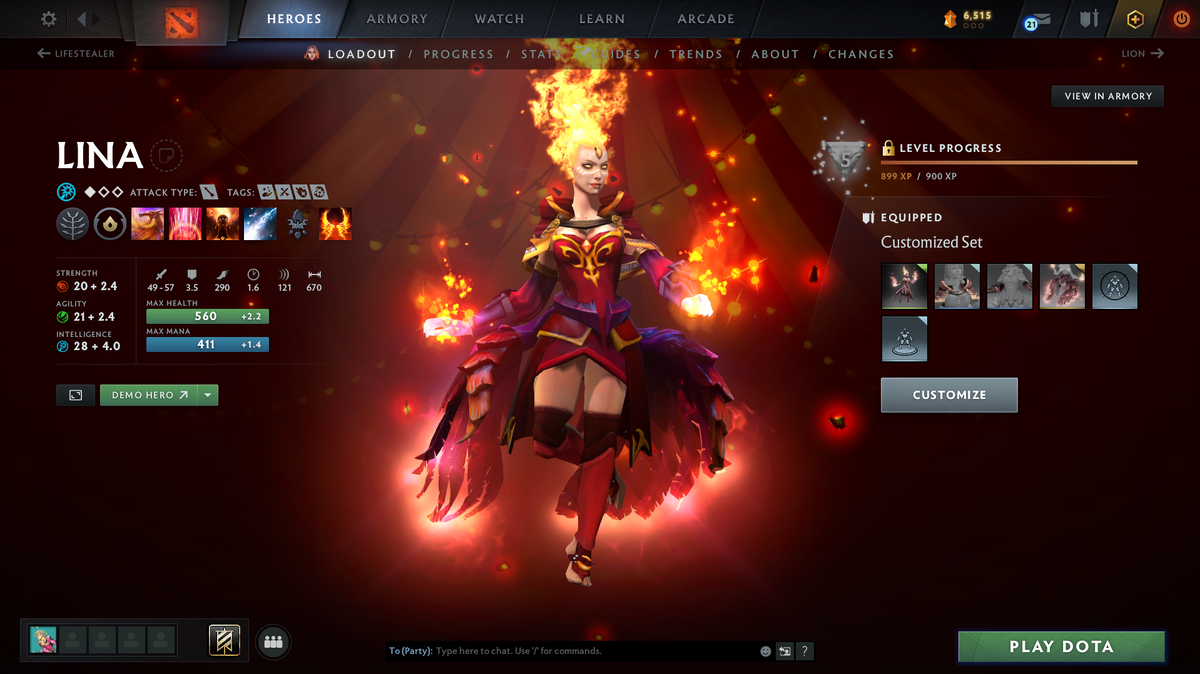 Immortal | 5.8K MMR | Behavior: 11843 | Lina & Juggernaut Arcana | Extremely Stacked Inventory | Mainpool | Many Immortals | 4882 Commends | 1200 Match MVPs | Trophy Level 112 | 10K Hours | 10K Matches | 6,515 Shards | Full Access | Instant Delivery