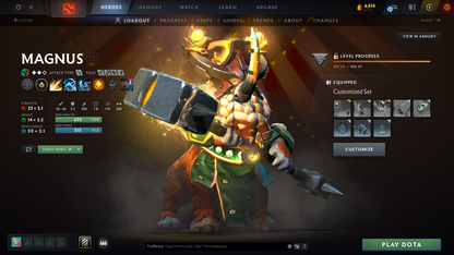 Immortal | 5.8K MMR | Behavior: 11843 | Lina & Juggernaut Arcana | Extremely Stacked Inventory | Mainpool | Many Immortals | 4882 Commends | 1200 Match MVPs | Trophy Level 112 | 10K Hours | 10K Matches | 6,515 Shards | Full Access | Instant Delivery