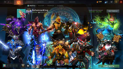 Ancient IV | MMR: 4286 | Behavior: 9194 | Monkey King & Techies Arcana | Anti-Mage Persona | Sven Shattered Sword | Many Immortals Inside | Mainpool | 8,295 Shards | 1300+ Hours | 971 Matches | 2025 Account | Quick Find Game |