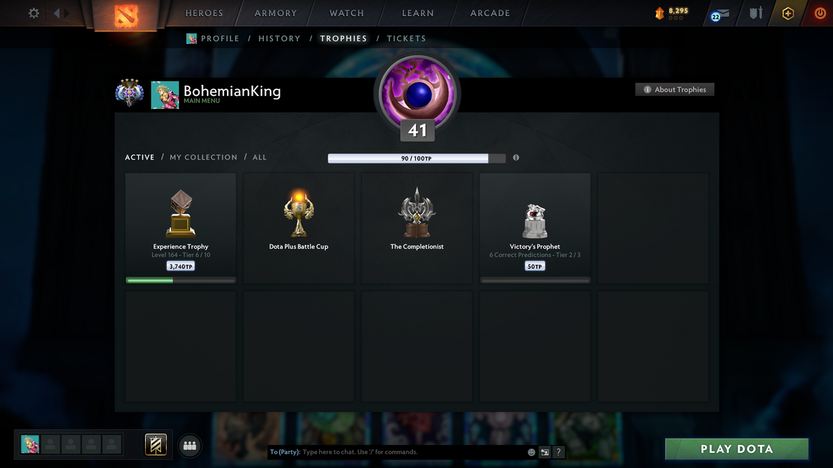 Ancient IV | MMR: 4286 | Behavior: 9194 | Monkey King & Techies Arcana | Anti-Mage Persona | Sven Shattered Sword | Many Immortals Inside | Mainpool | 8,295 Shards | 1300+ Hours | 971 Matches | 2025 Account | Quick Find Game |