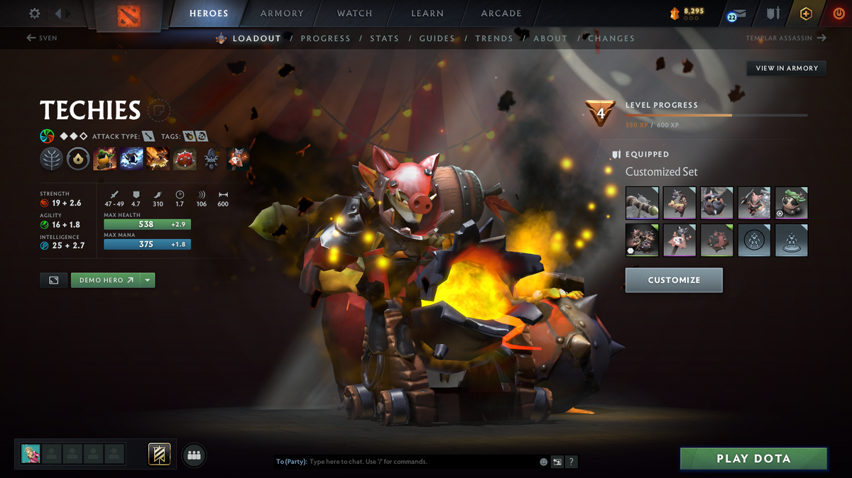 Ancient IV | MMR: 4286 | Behavior: 9194 | Monkey King & Techies Arcana | Anti-Mage Persona | Sven Shattered Sword | Many Immortals Inside | Mainpool | 8,295 Shards | 1300+ Hours | 971 Matches | 2025 Account | Quick Find Game |