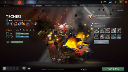 Ancient IV | MMR: 4286 | Behavior: 9194 | Monkey King & Techies Arcana | Anti-Mage Persona | Sven Shattered Sword | Many Immortals Inside | Mainpool | 8,295 Shards | 1300+ Hours | 971 Matches | 2025 Account | Quick Find Game |