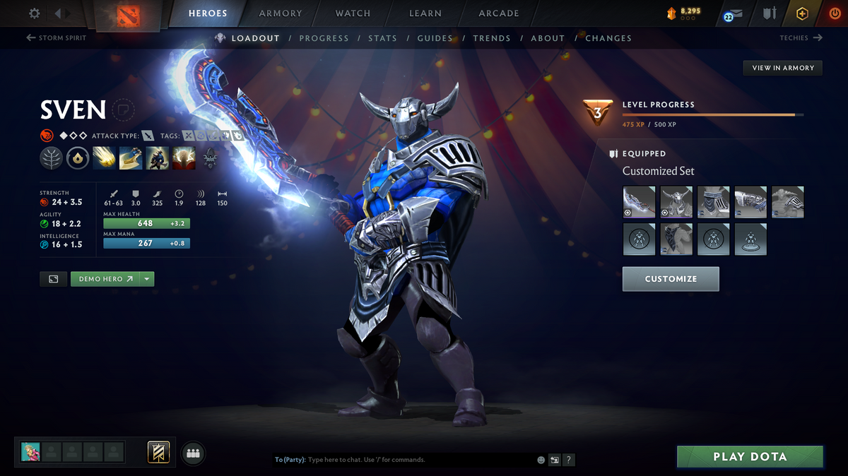 Ancient IV | MMR: 4286 | Behavior: 9194 | Monkey King & Techies Arcana | Anti-Mage Persona | Sven Shattered Sword | Many Immortals Inside | Mainpool | 8,295 Shards | 1300+ Hours | 971 Matches | 2025 Account | Quick Find Game |