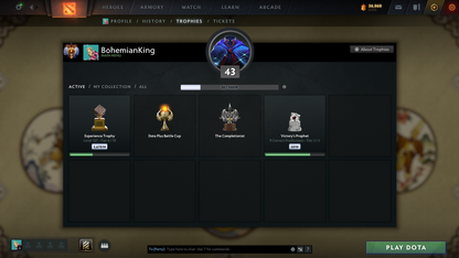 Immortal | 5855 | Behavior Score: 10017 | Vengeful Spirit Arcana | Pudge Persona | Many Immortals | Mainpool Account | 800 Hours | 2022 Account
