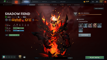 Divine III | MMR: 4891 | Behavior Score: 12000 | Ogre Magi & Shadowfiend Arcana | Many Immortals | 10th Anniversary | Mainpool | 3000 Hours | Old Account | 1-2 Min Que Time | Full Access