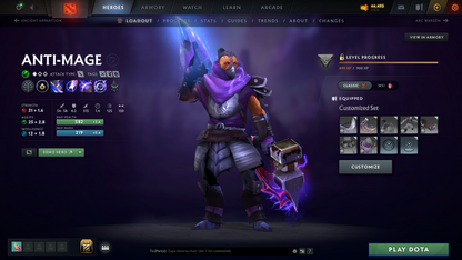Divine III | MMR: 4891 | Behavior Score: 12000 | Ogre Magi & Shadowfiend Arcana | Many Immortals | 10th Anniversary | Mainpool | 3000 Hours | Old Account | 1-2 Min Que Time | Full Access