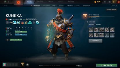 Divine III | MMR: 4891 | Behavior Score: 12000 | Ogre Magi & Shadowfiend Arcana | Many Immortals | 10th Anniversary | Mainpool | 3000 Hours | Old Account | 1-2 Min Que Time | Full Access