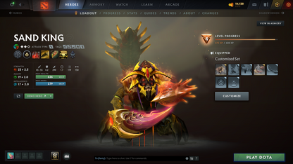 Archon IV | MMR: 2819 | Behavior Score: 9700 | Phantom Assassin Arcana | Immortals Inside | 600 Hours | Trophy Level 37 | Quick Que | 1-2 Minutes | Full Access