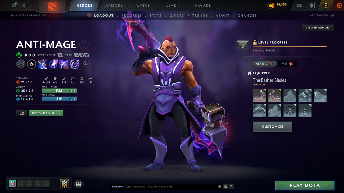 Archon IV | MMR: 2819 | Behavior Score: 9700 | Phantom Assassin Arcana | Immortals Inside | 600 Hours | Trophy Level 37 | Quick Que | 1-2 Minutes | Full Access